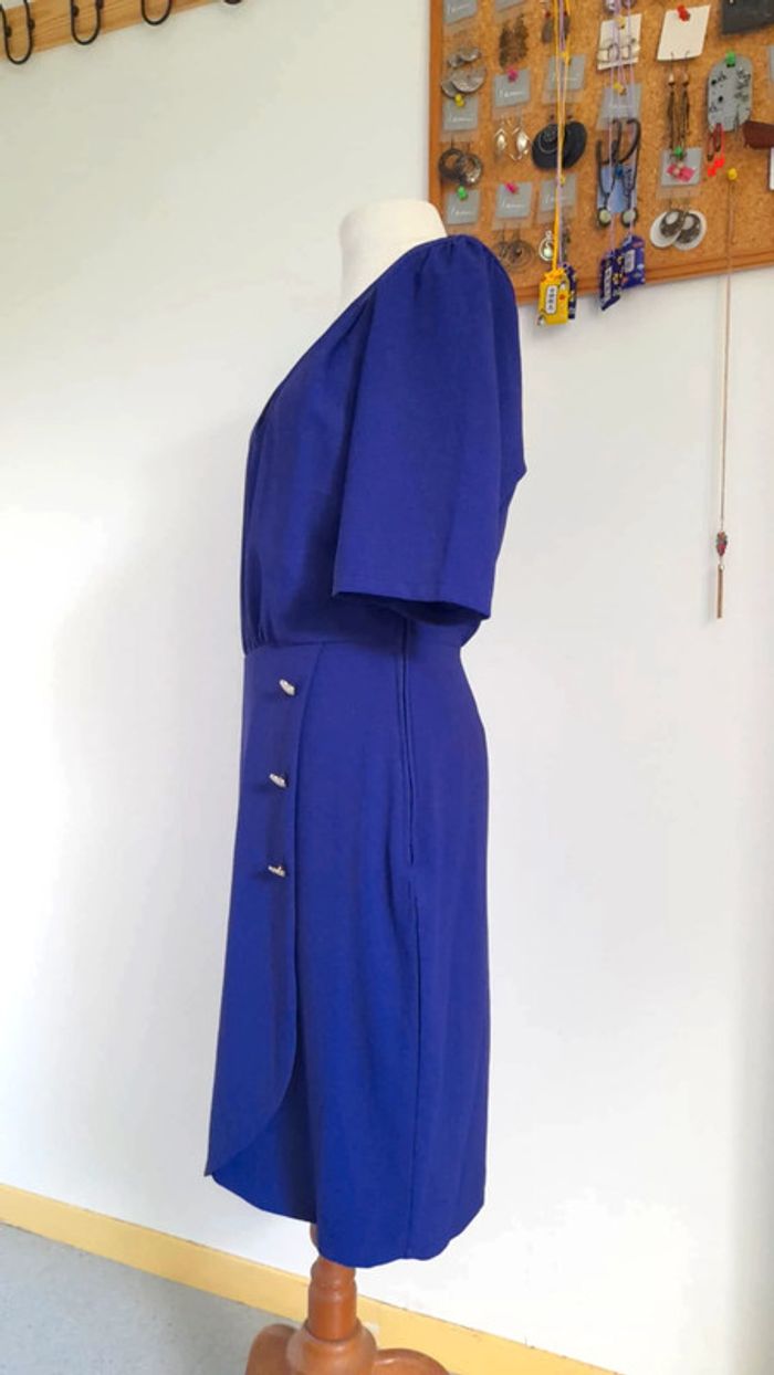 Robe Naf Naf violette T.40 - photo numéro 3