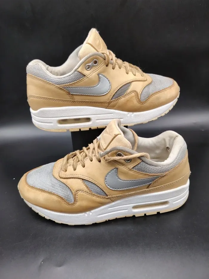 Nike air Max 1 prenium vacheta brun