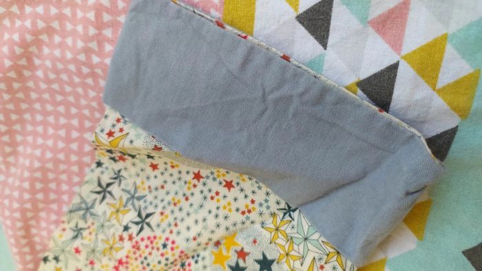 Blouse bébé fille 6 mois en Liberty Adeladja - photo numéro 4