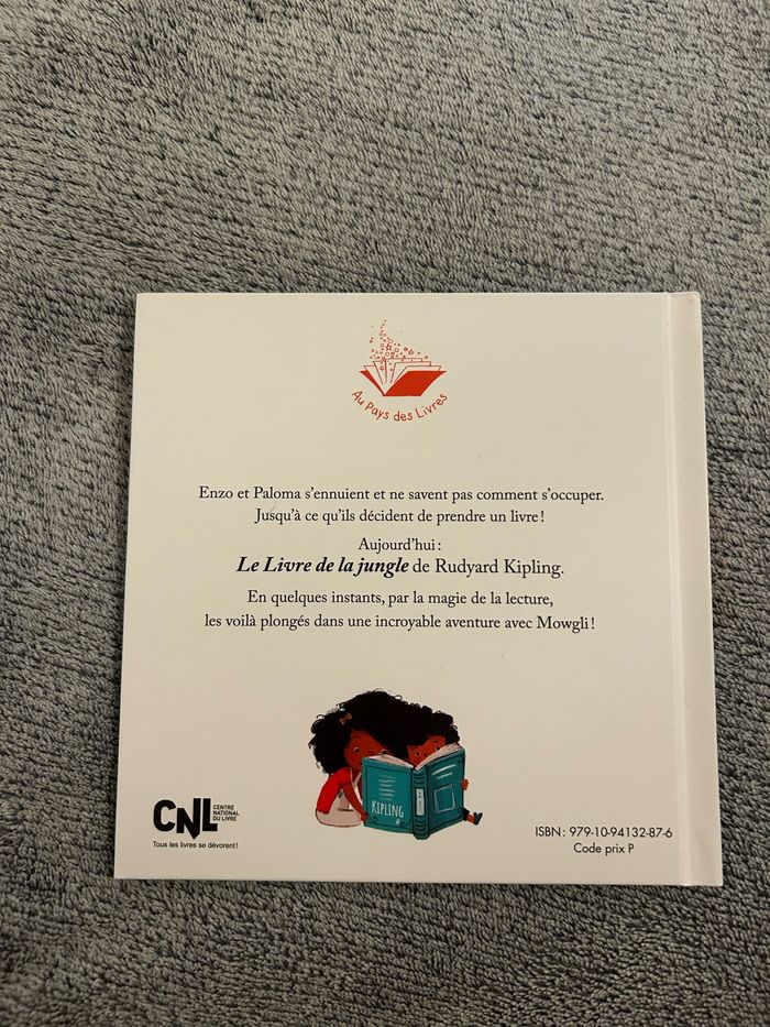 Livre McDo « Une aventure avec Mowgli » Collection « Au pays des livres » 2020 - photo numéro 2