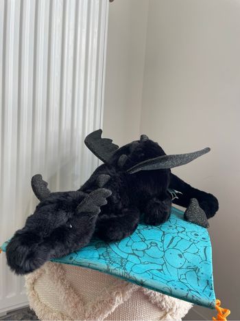 Peluche JELLYCAT LARGE ONYX DRAGON 🖤