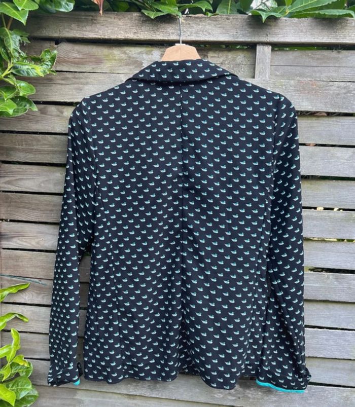 Veste élégante motif canard – Taille 34 très bon état - photo numéro 7