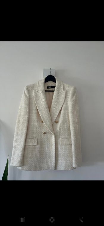 Veste zara tweed comme neuve