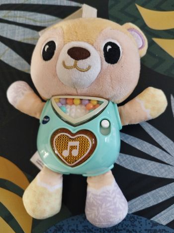 Hochet musical nounours