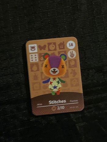 mini carte  amiibo stitches
