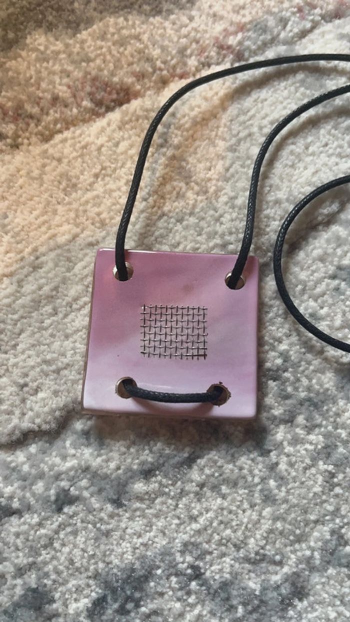 Collier en verre fait main - photo numéro 2