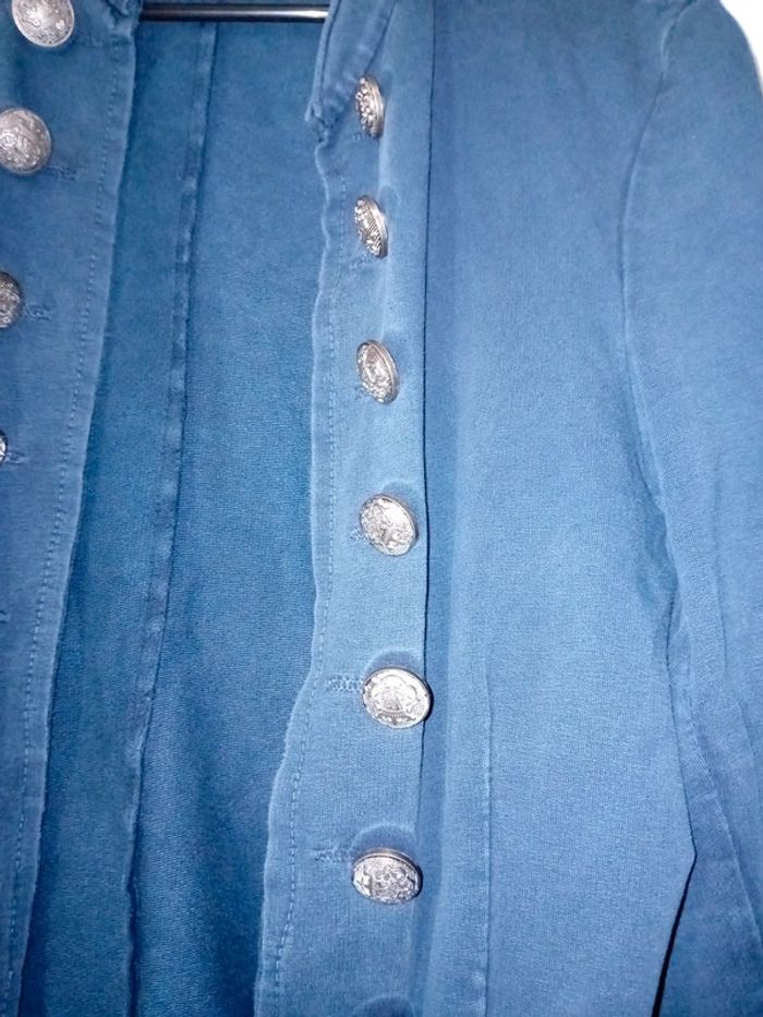 Veste bleu taille L - photo numéro 2
