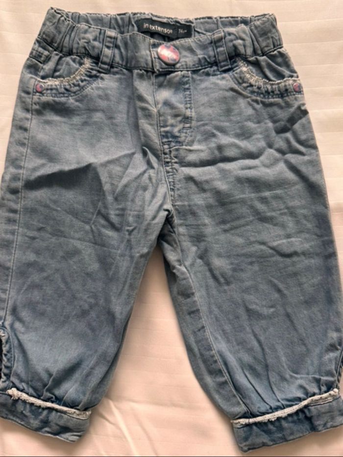 Pantalon  bébé fille 9 mois - photo numéro 4