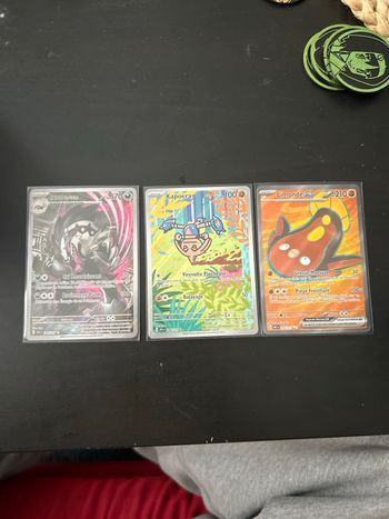 Lot de 3 cartes Pokémon ME 2.5 – Héros Transcendants (FR)