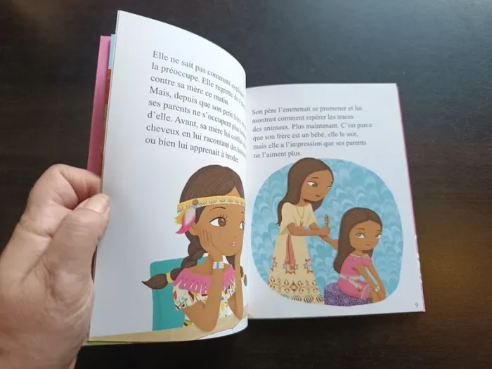 Livre APONI ET LA PLUME MAGIQUE - photo numéro 4