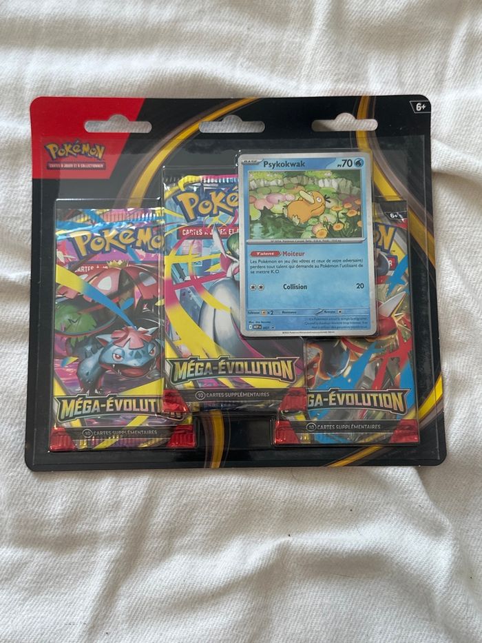 Tripack Me1 Méga-Évolutions Psykokwak