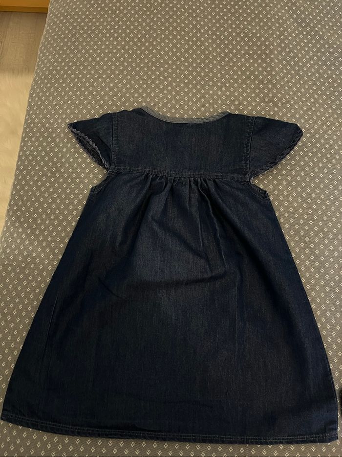 Robe fille denim léger Mes Petits Cailloux – 24 mois / 86 cm - photo numéro 3