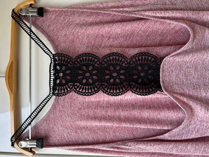 Débardeur rose chiné Nextmia - Taille 48 - photo numéro 5