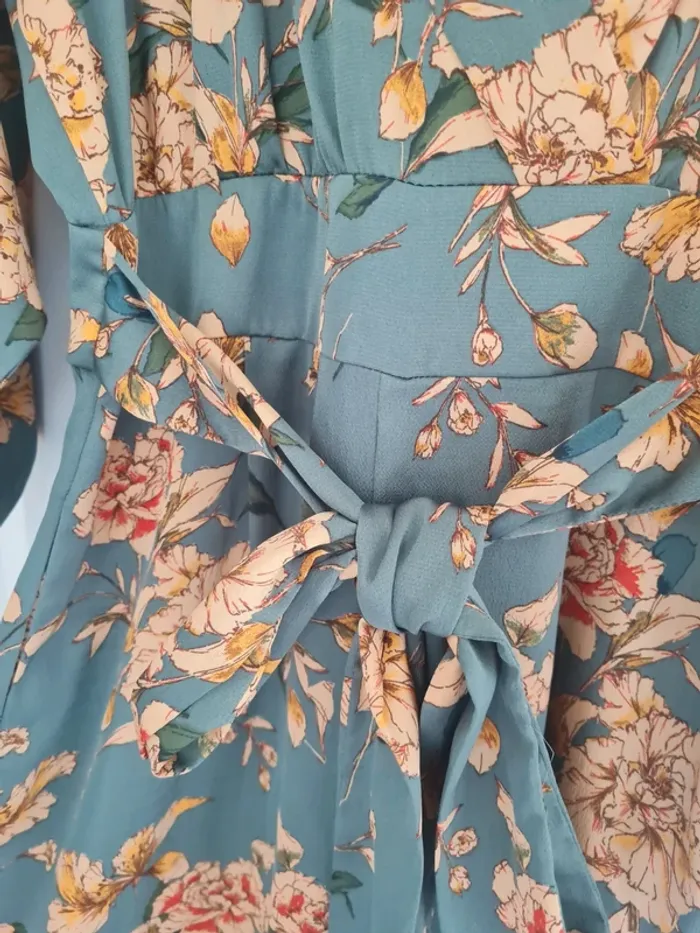 Combinaison fleurs Zara - photo numéro 5