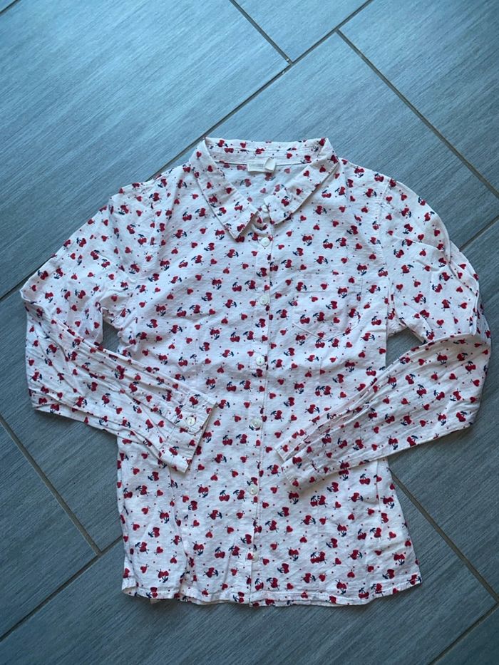 Chemise manches longues 10 ans