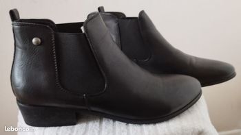 Chaussures Boots cuir Neuf