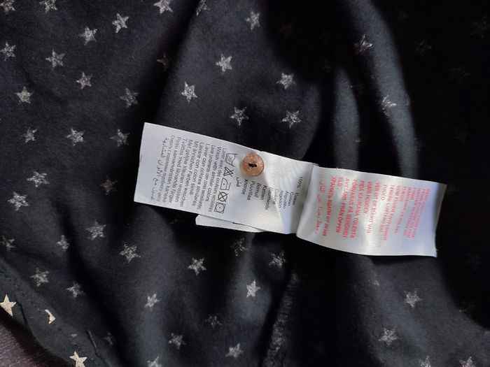 Blouse étoilée manches longues 6 ans - photo numéro 6