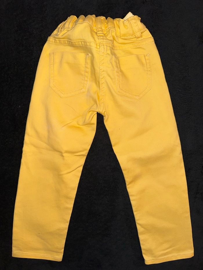 Lot 2 jeans réglable à la taille Fille 3 ans / 98cm - photo numéro 7