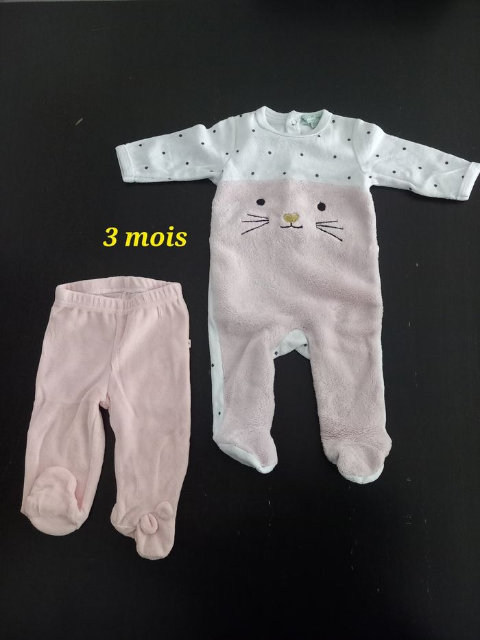 Lot vêtement bébé fille 3 mois - photo numéro 7