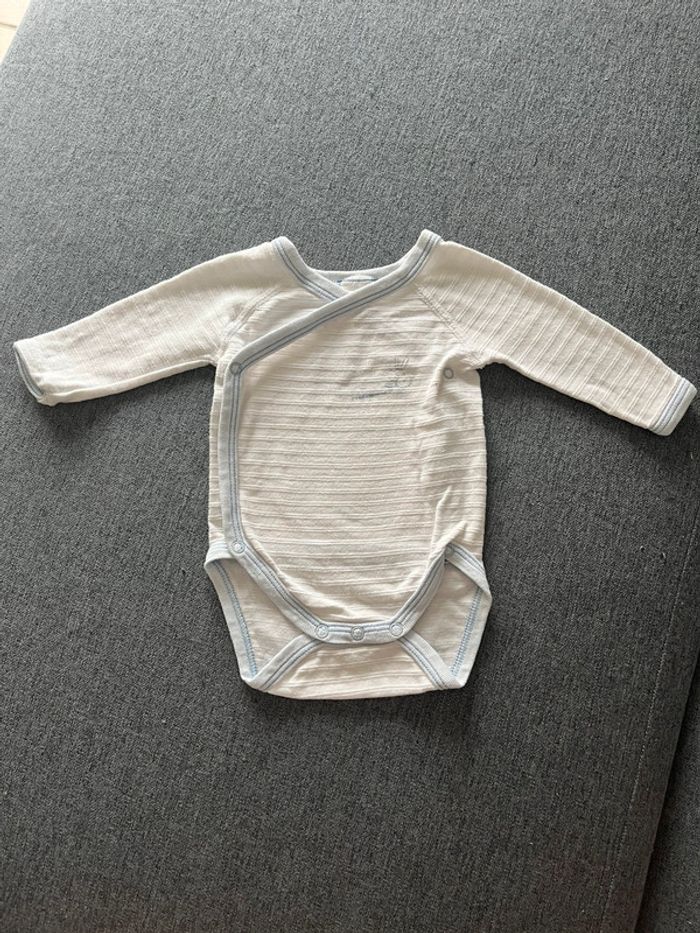 👶 Lot de 6 bodies croisés bébé Naissance/Taille 1 mois (50cm) - photo numéro 10
