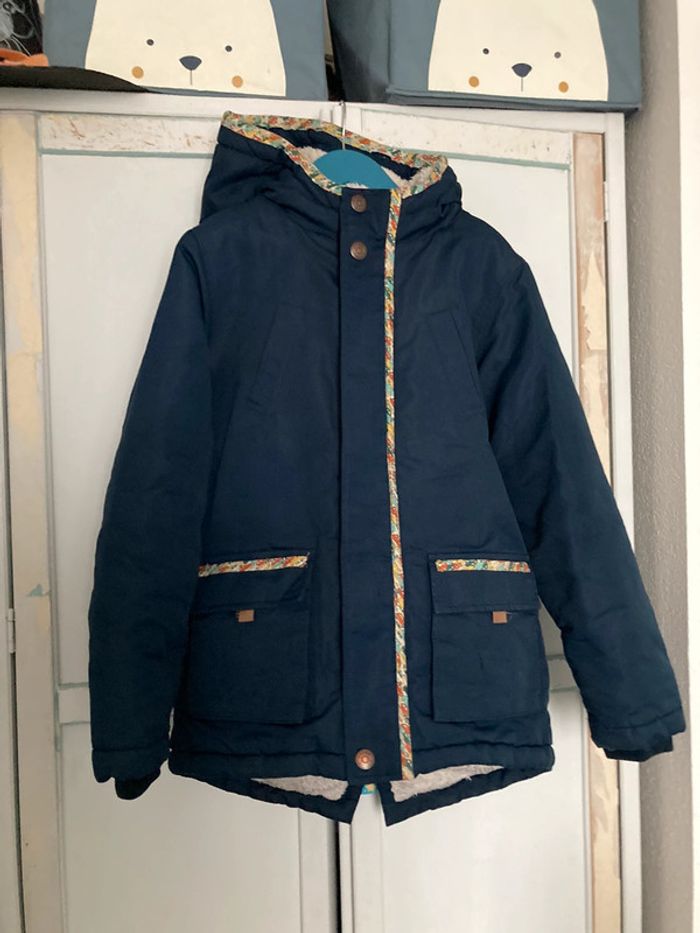 Manteau bleu marine