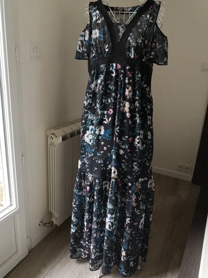 Robe longue fleurie promod - photo numéro 3