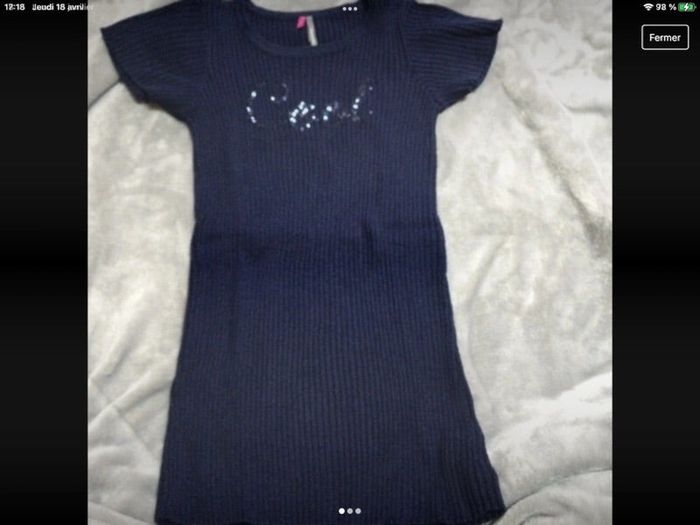 robe pull orchestra 8 ans tbe