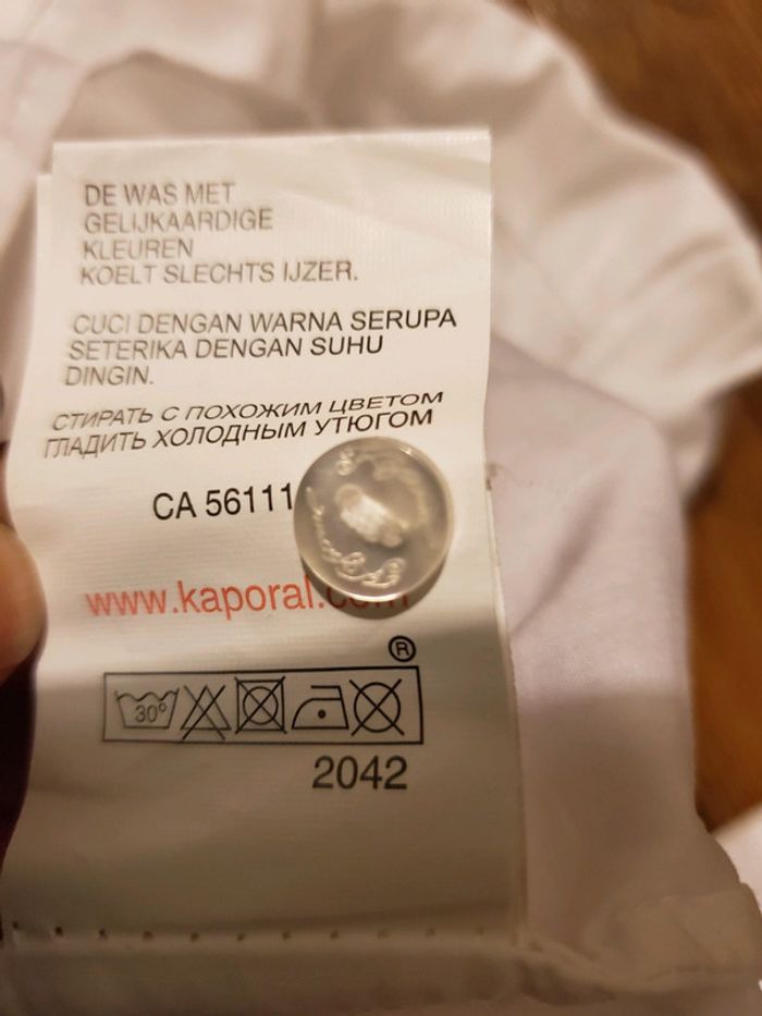 Chemise blanche Kaporal - photo numéro 5