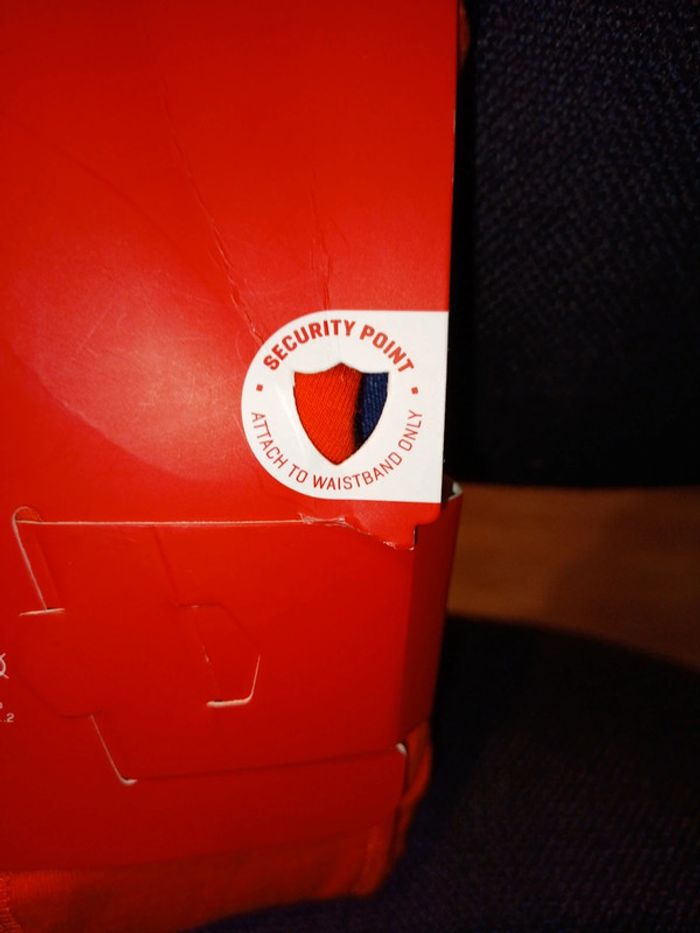 Boxers puma taille S marine et orange - photo numéro 2