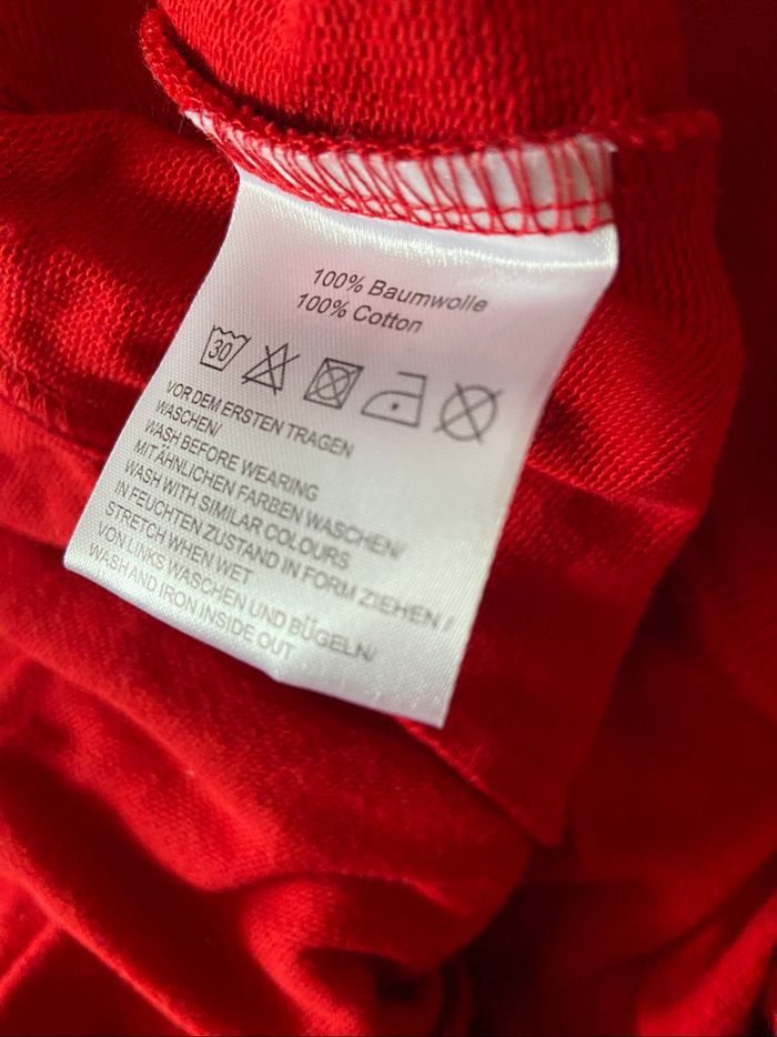 Veste rouge sportswear - photo numéro 4
