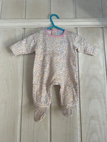 Pyjama coton fleuri - Tex Baby - 1m