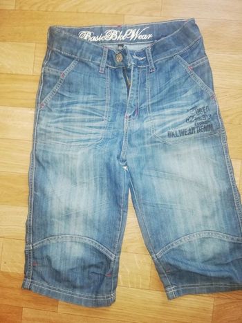 Bermuda jeans 10 ans