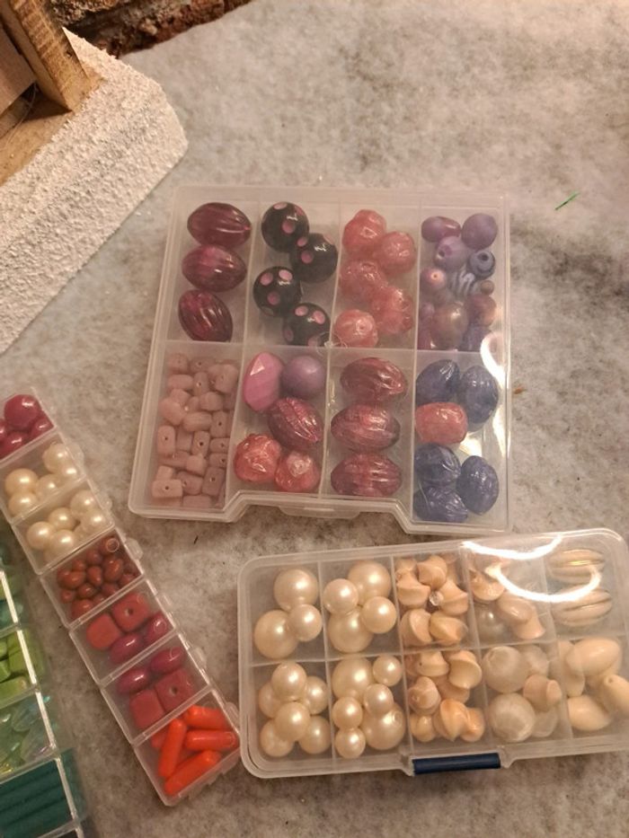 Lot de perles avec boîte - photo numéro 12