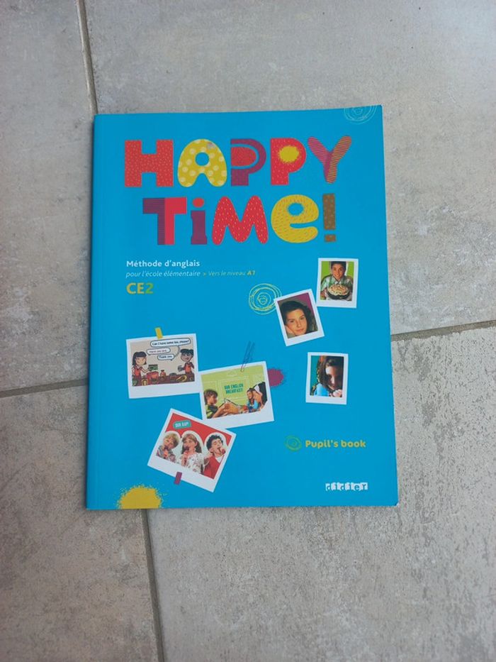 Cahier d'exercices Happy Time ce2 neuf anglais