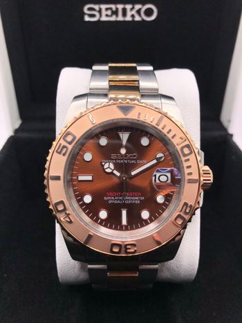 Montre Seiko Yacht-Master Chocolat Chocolate 