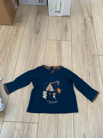 Tee shirt manches longues garçon