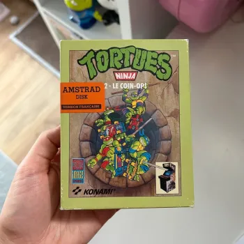 Boite jeu tortues ninja amstrad le coin-opi