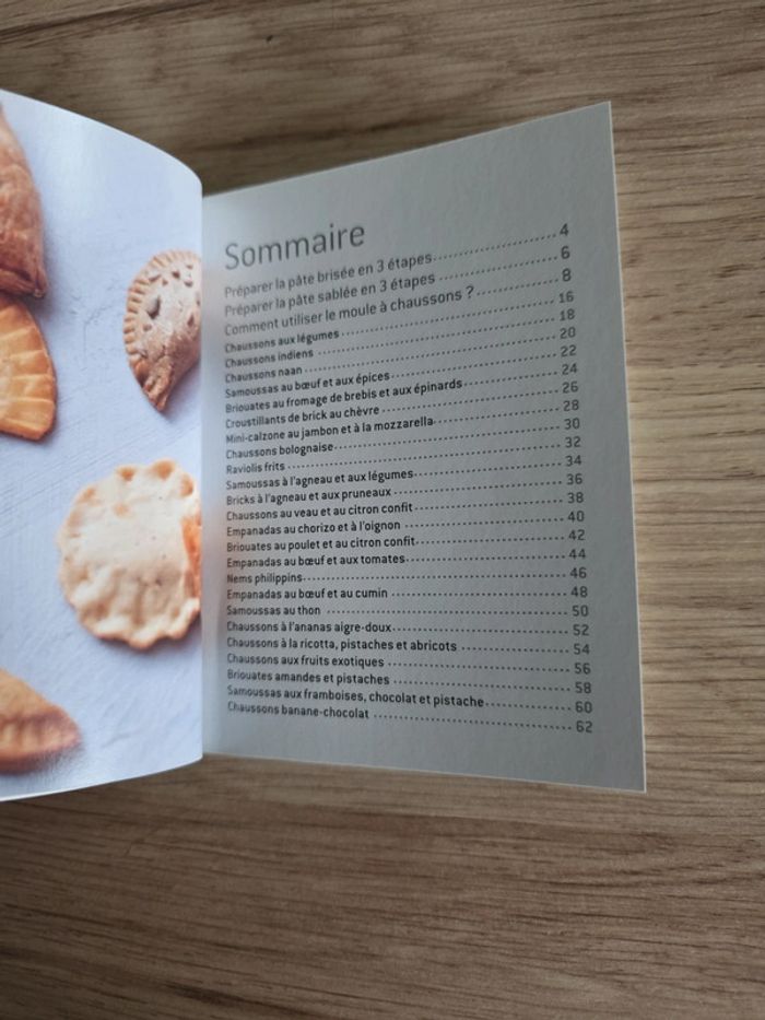 Lot de 4 mini livres de cuisine/burger, sushis,brochettes,samoussas - photo numéro 7