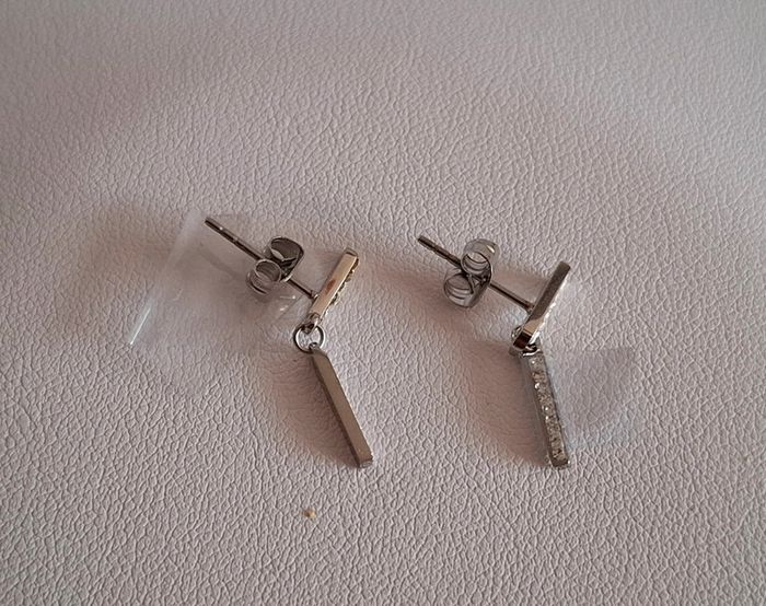 Très belles boucles d'oreilles acier Victoria Bijoux - photo numéro 5