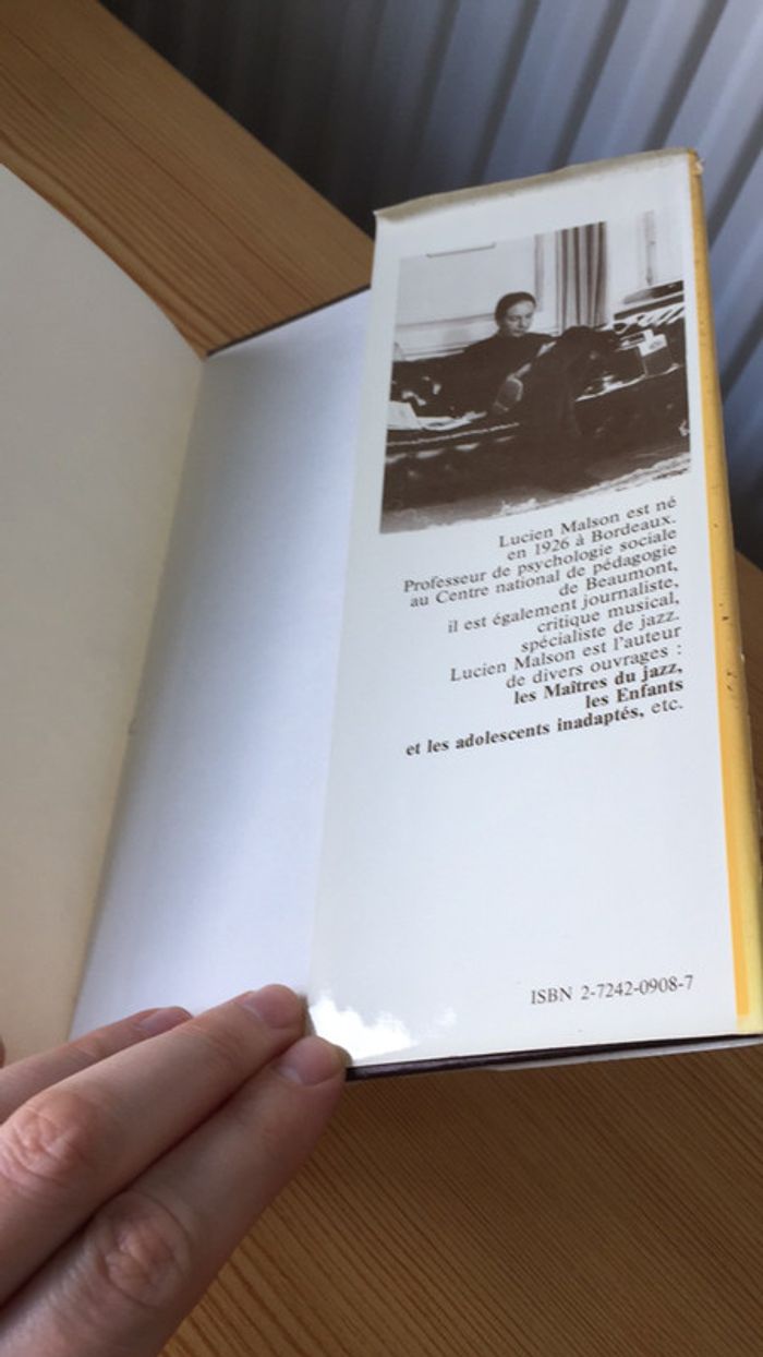 Les enfants sauvages mythe et réalité Lucien Malson - photo numéro 3