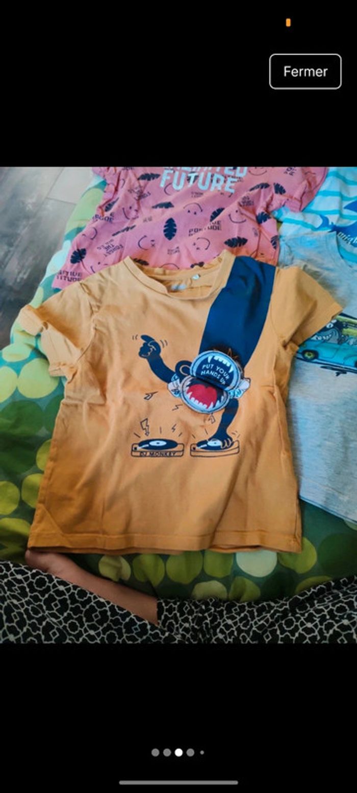 Lot de 4 tee shirt - photo numéro 3