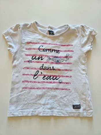 Tee shirt bebe fille