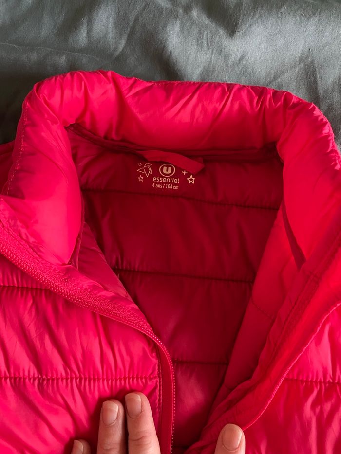 Blouson fille taille 4 ans marque Super U - photo numéro 3