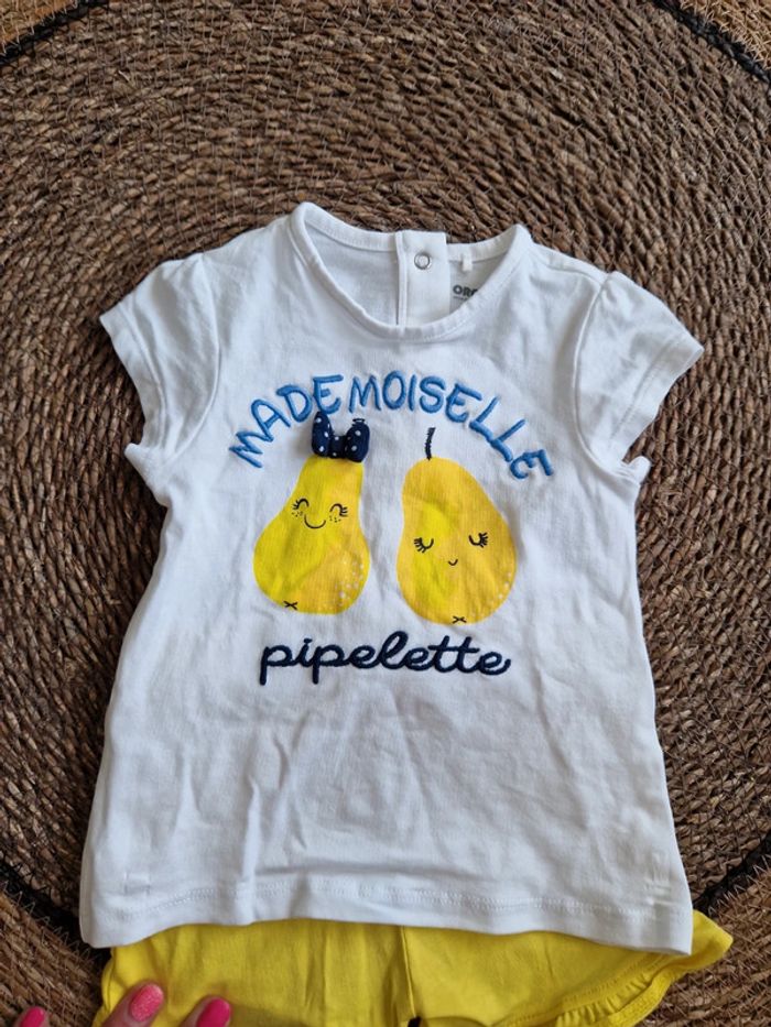 Joli ensemble Orchestra fille taille 9 mois - photo numéro 3