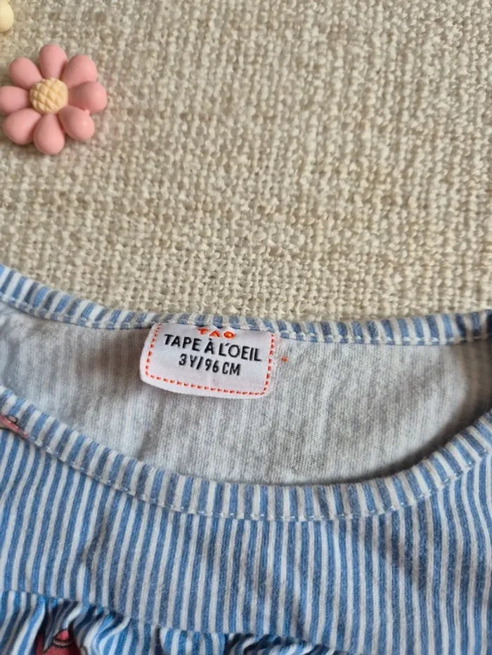 Pyjama léger 2 pièces TAO 3 ans - photo numéro 3