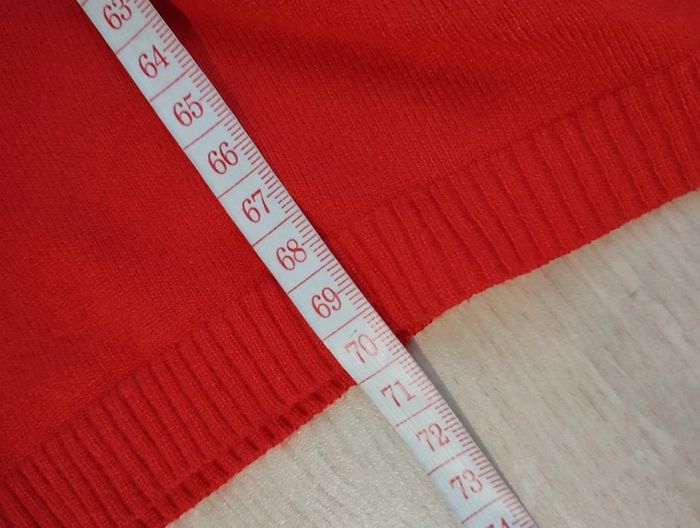 Pull léger Jacqueline Riu taille 4 rouge orangé - photo numéro 6