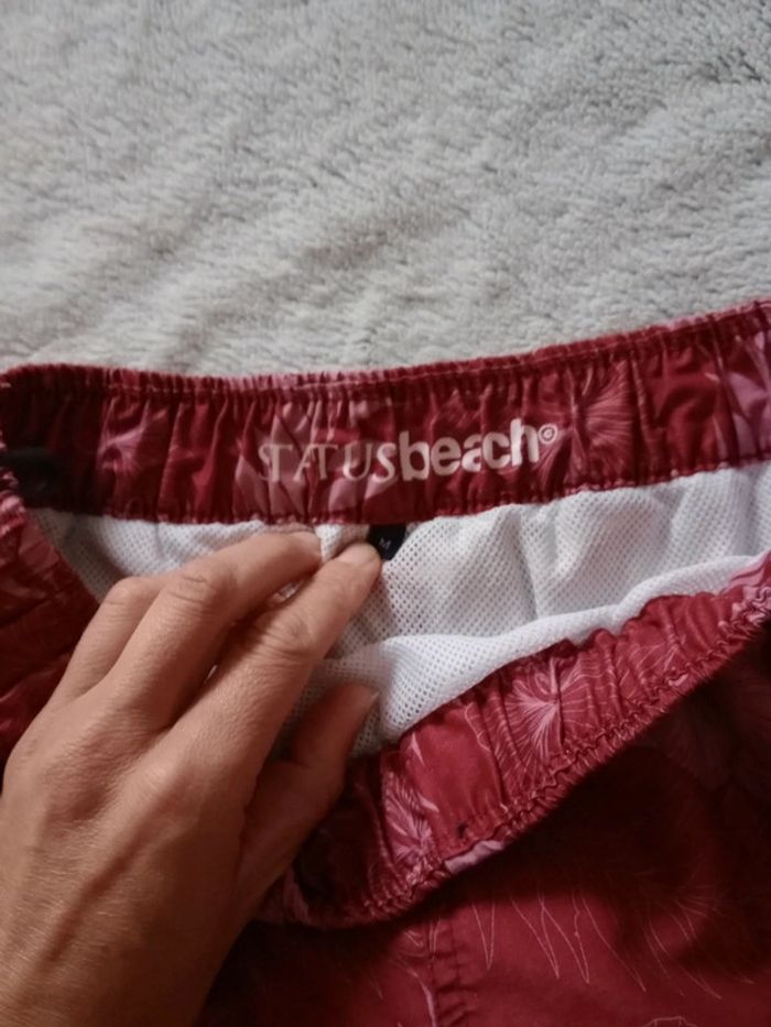 Short de bain homme M Bordeaux c17 - photo numéro 4