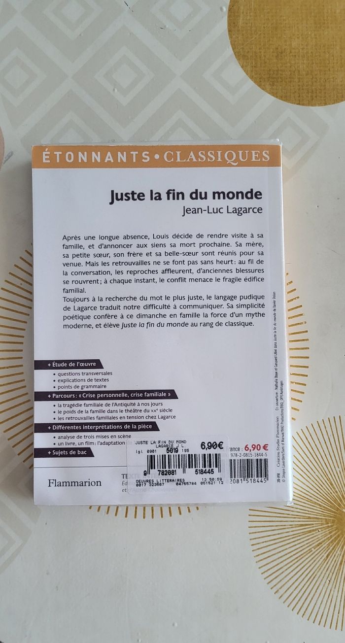 Lot-Gargantua de F.Rabelais &Juste la fin du monde de JL.Lagarce - photo numéro 8