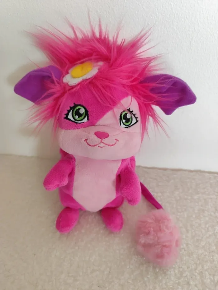 Peluche popples rose