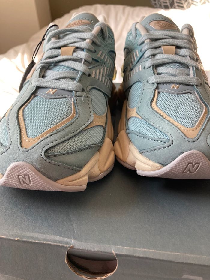 Baskets Basses Femme New Balance 9060 Bleu Ciel – Taille 37 - photo numéro 11